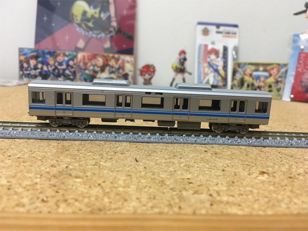 再) TOMIX 207系旧塗装 8両 - 相坂ノ桜