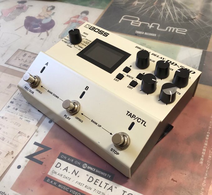 機材の話: BOSS DD-500 ~パラメータ自動制御~ - ヴ（ォイ）ログ
