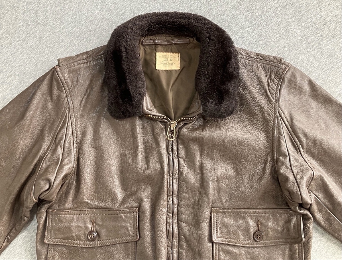 未支給期間の製品です！【アメリカの軍服】海軍G-1レザーフライト