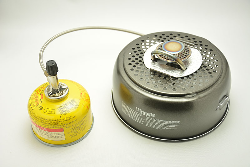 ストームクッカー用純正ガスストーブ：Gas burner GB74 - 播磨の山々