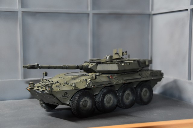 トランペッター チェンタウロ戦闘偵察車(スペイン軍所属) 完成