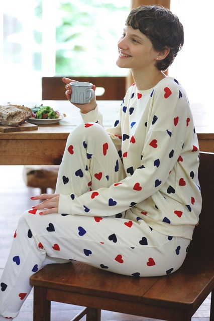 プリント長袖パジャマ | PETIT BATEAU(プチバトー) - 🇫🇷 tricolored