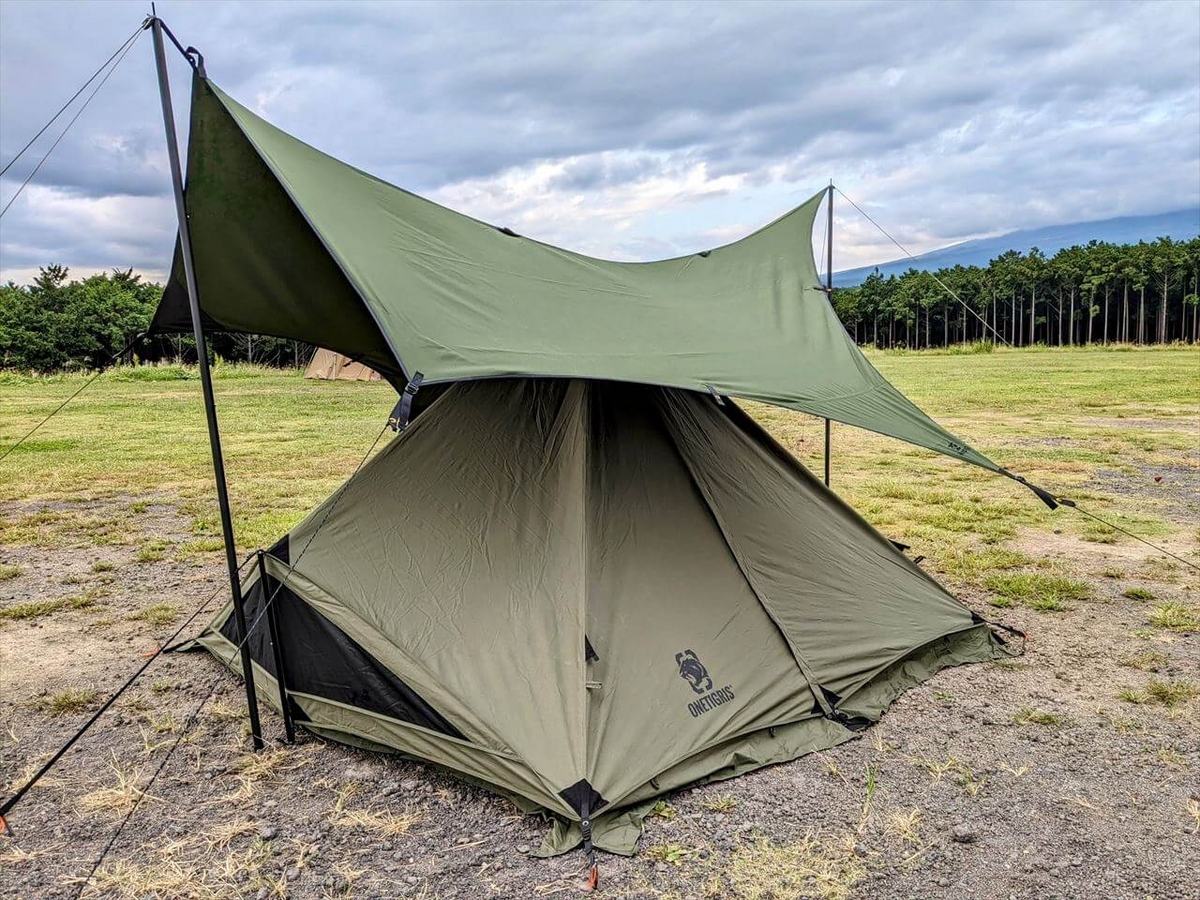 GOGlamping 山帆ヘキサタープ TC｜細かい工夫で使い勝手最高のイケメン