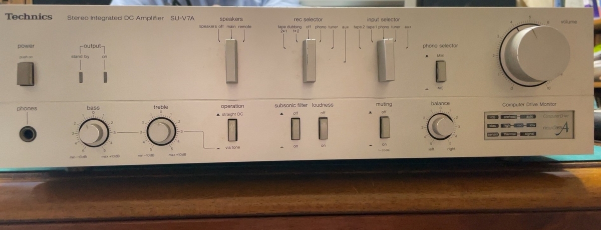 Technics SU-V7A ② - 羽田電器産業 ステレオ事業部