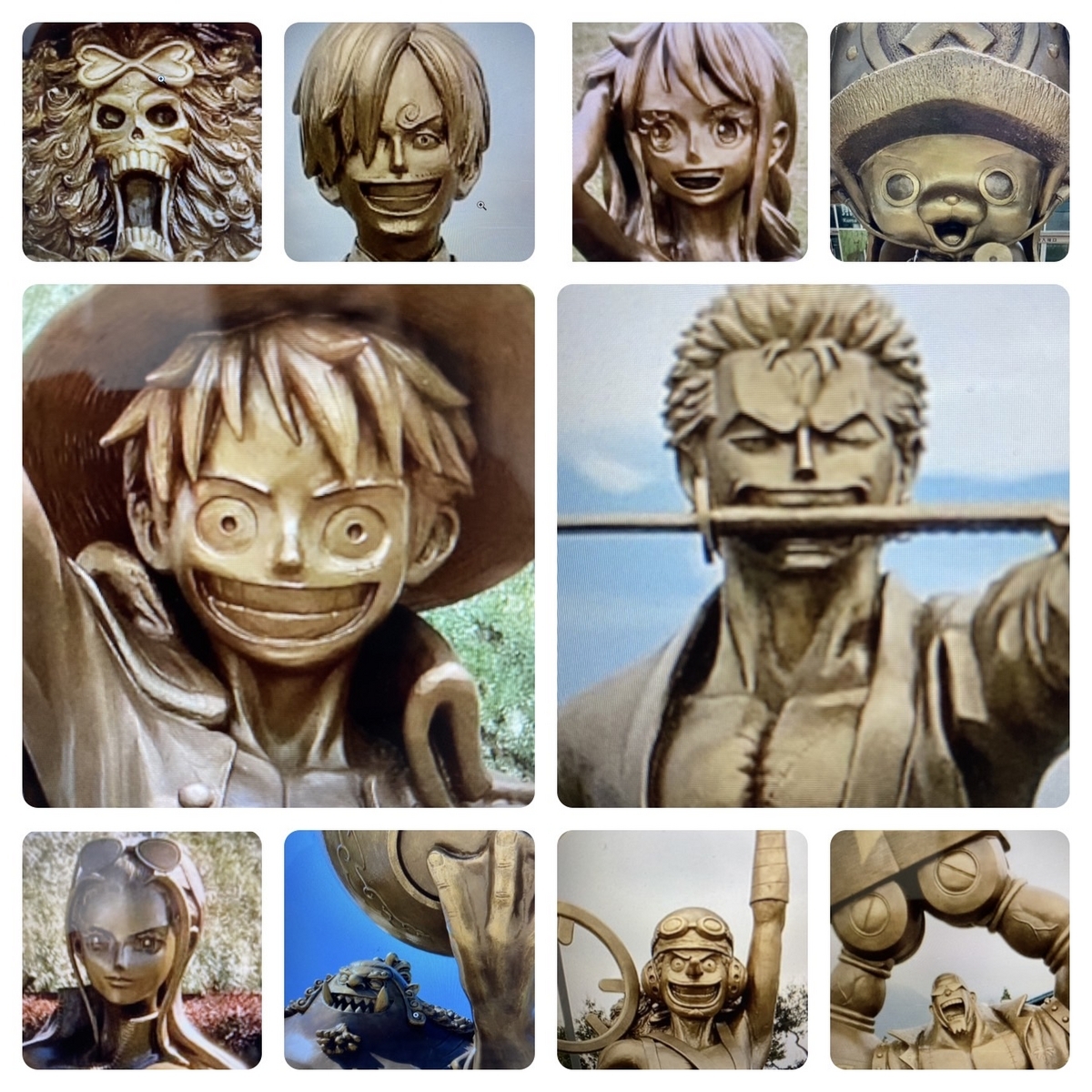 熊本】益城町にサンジ参上！「ONE PIECE」麦わらの一味のコック像を