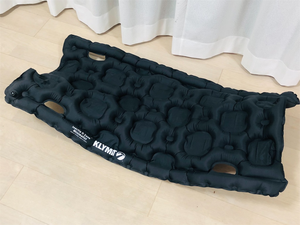 圧倒的に小さなエアマット クライミットのイナーシャ オゾン UL ミニマ