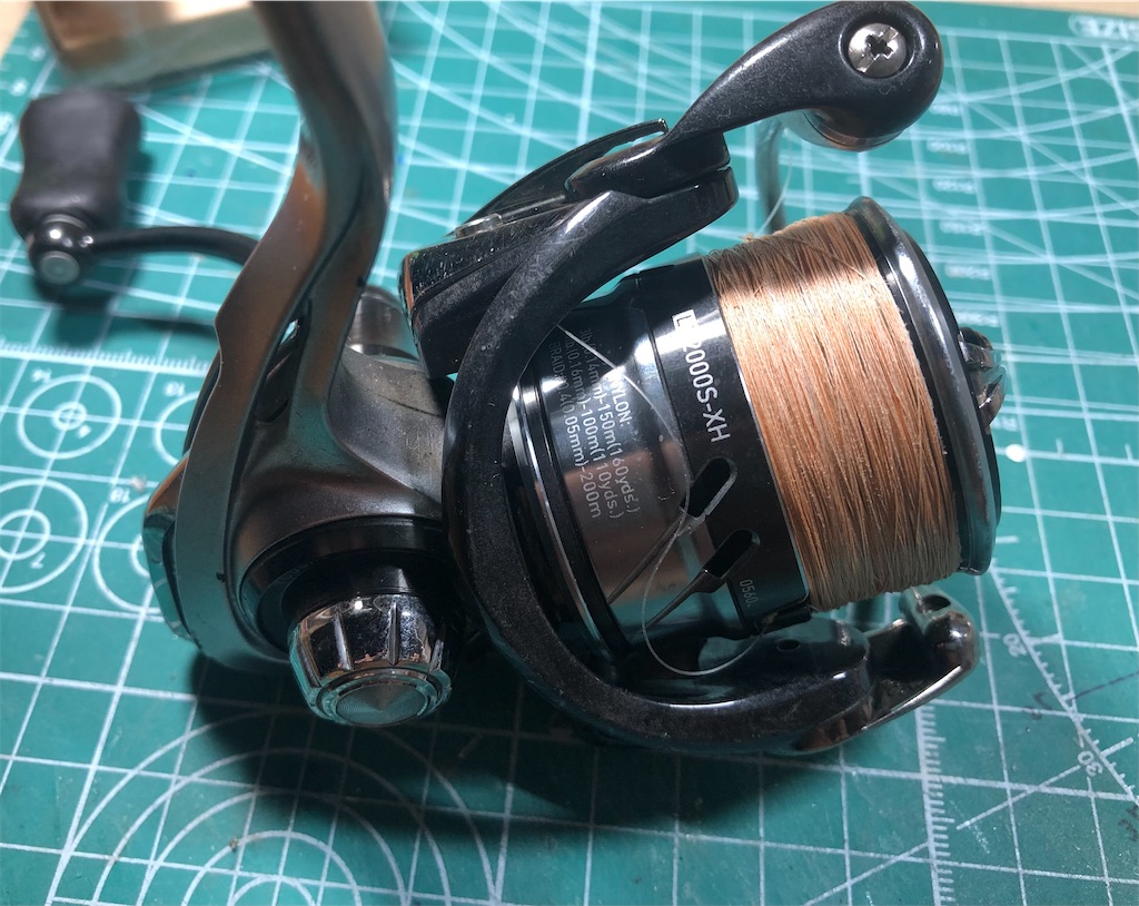 スピニングリールの修理 - ピロキ vs 長良川トラウト