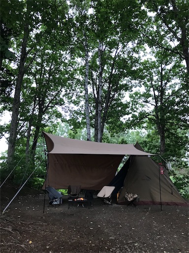北海道キャンプ旅のお供、サーカスSTDXとコネクトタープの話 - ぽにろぐ