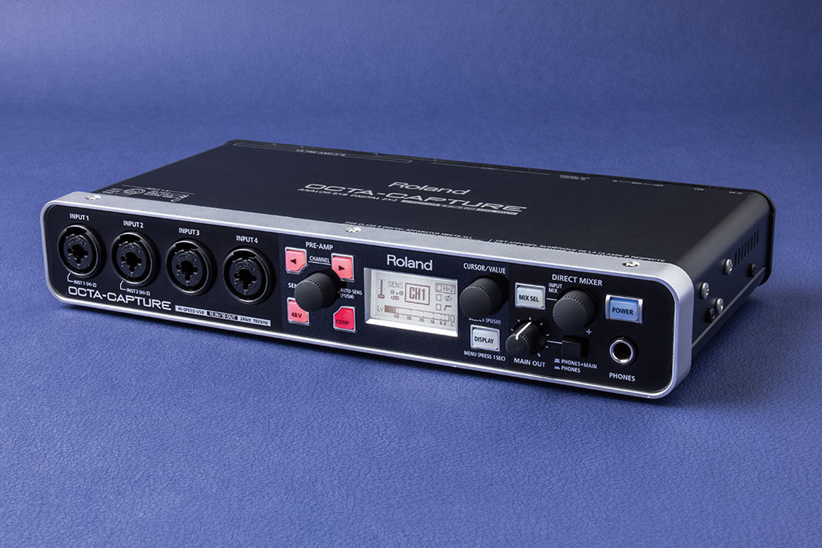 ROLAND Octa-Capture 〜10万円以内で購入できるオーディオ