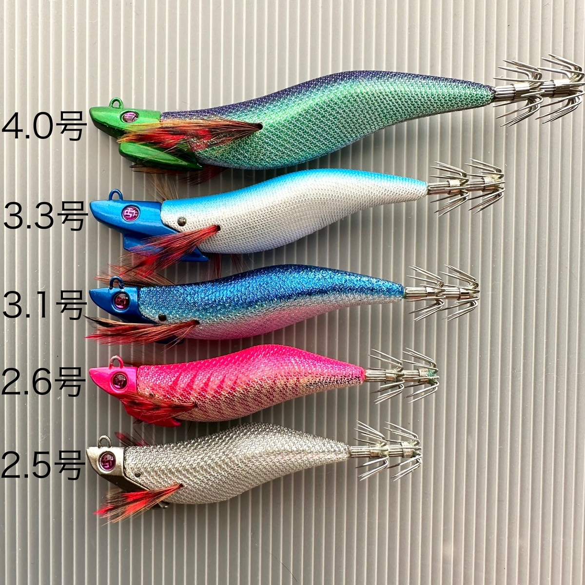 キーストン ティップラン用エギの紹介 - しもけんぴ釣行記