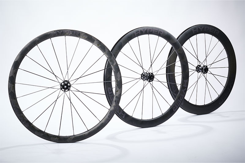 注目のロード用カーボンホイール「ハイパー」シリーズをインプレ