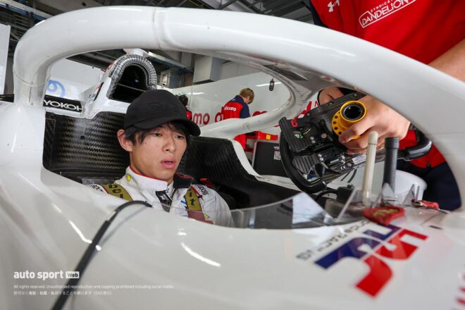 全日本スーパーフォーミュラ選手権第9戦・第10戦の専有走行2回目は牧野