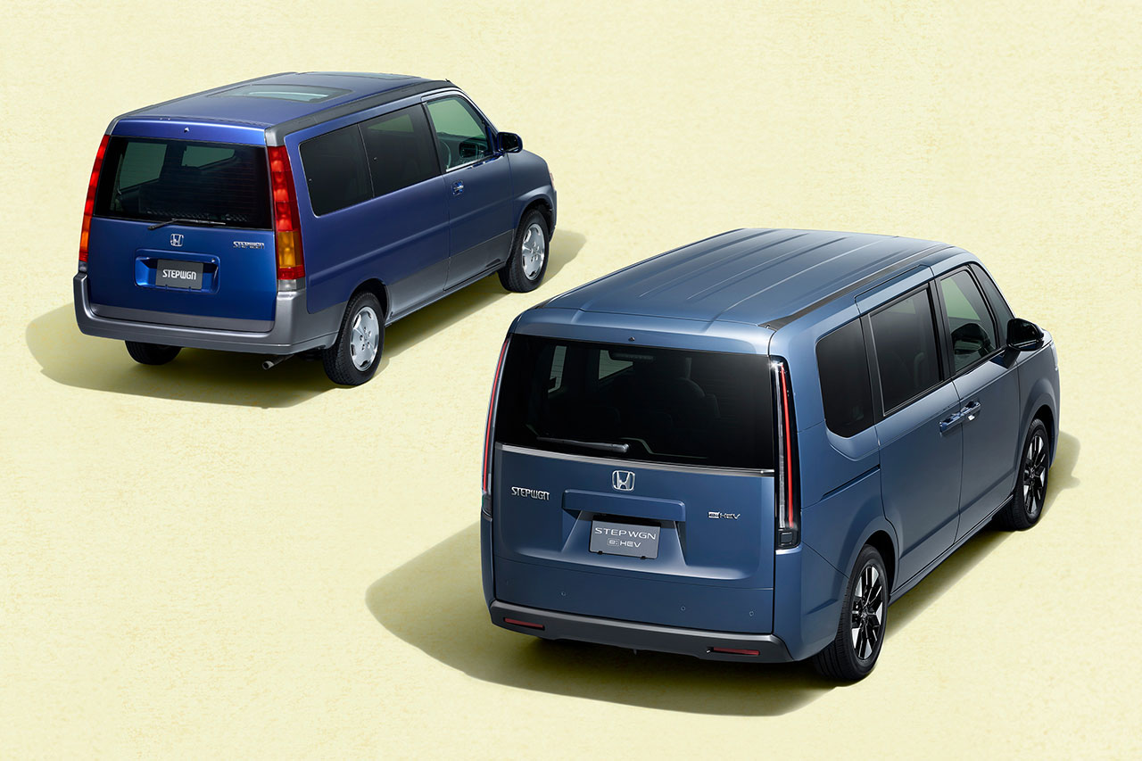ホンダ、ステップワゴンに誕生30周年の特別仕様車を設定。初代モチーフ
