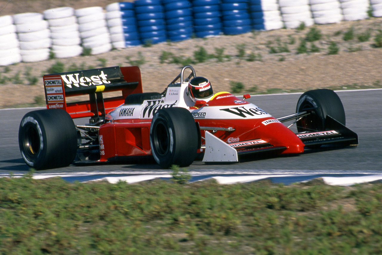 1989年の鈴木亜久里（ザクスピード・ヤマハ） | autosport web