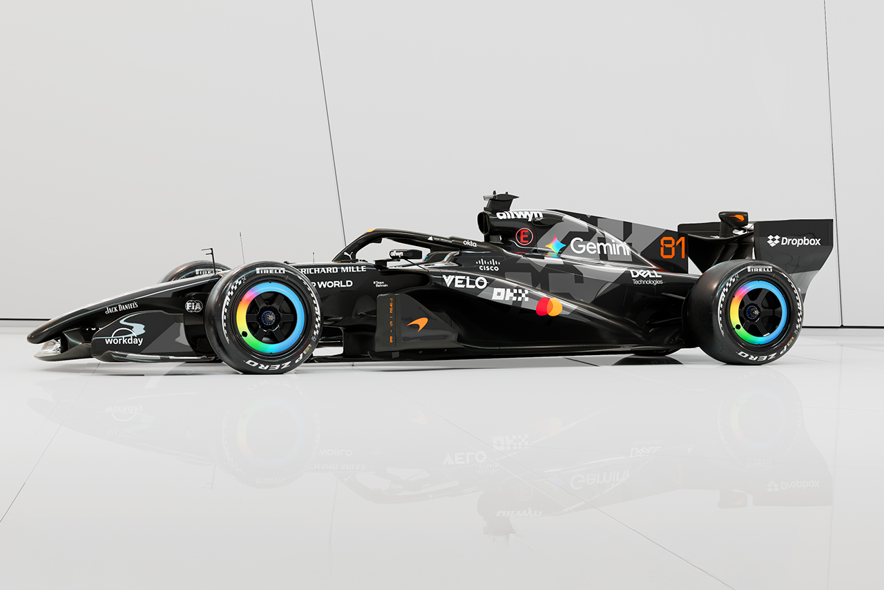 マクラーレンの2026年型マシン『MCL40』／バルセロナテスト用カラー