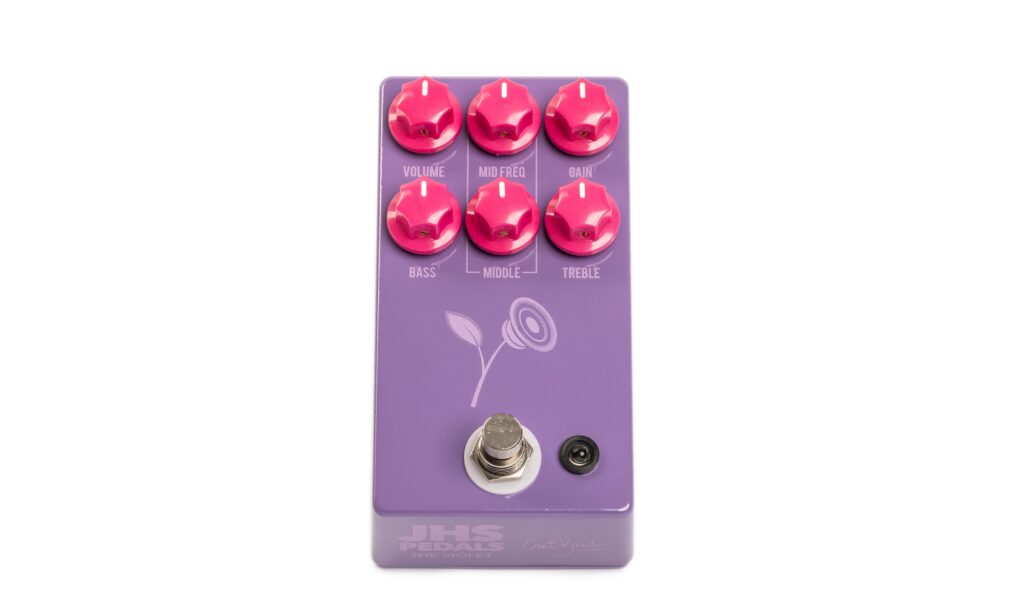 JHS Pedals Violet Lari Basilio Overdrive Test - Bonedo