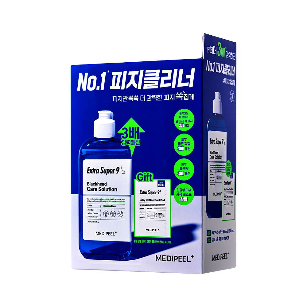 MEDI-PEEL エクストラスーパー9プラス 3X 250ml 企画(+化粧コットン 40