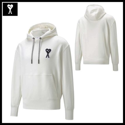 puma ホワイト（白）系 AMI PARIS(アミ パリス) トップス(メンズ
