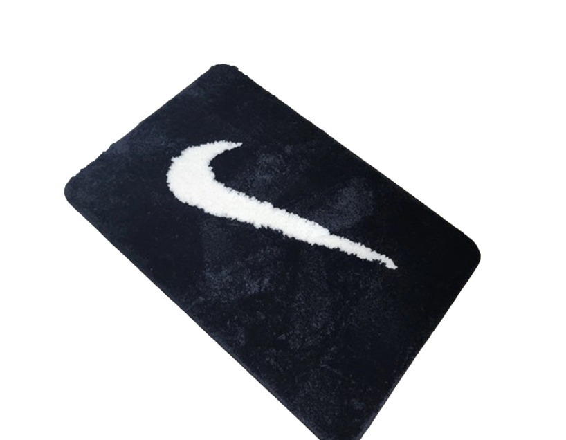 ☆関税込☆Nike☆Nike Swoosh Rug Black White☆ (Nike/ラグ