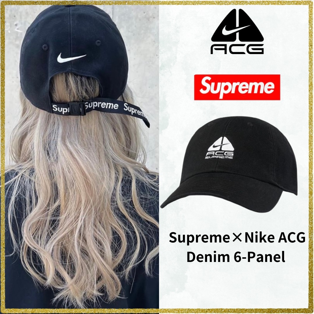 送料・関税込み】Supreme × Nike ACG Denim 6-Panel (Supreme/キャップ