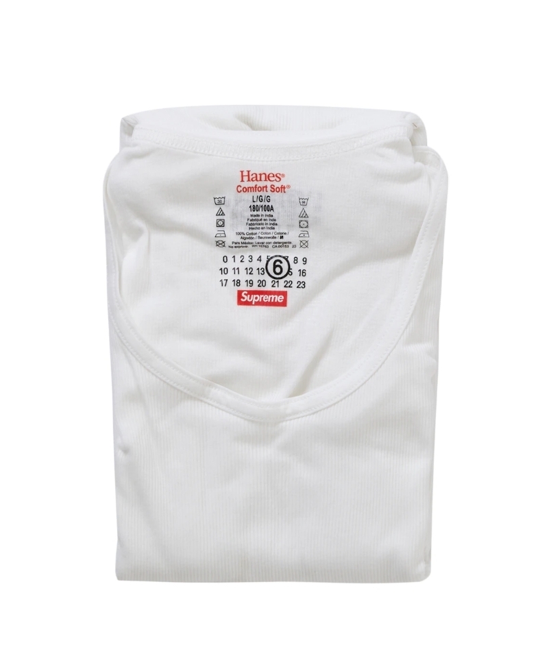 Supreme MM6 Maison Margiela Hanes Tagless Tank Top (1 Pack