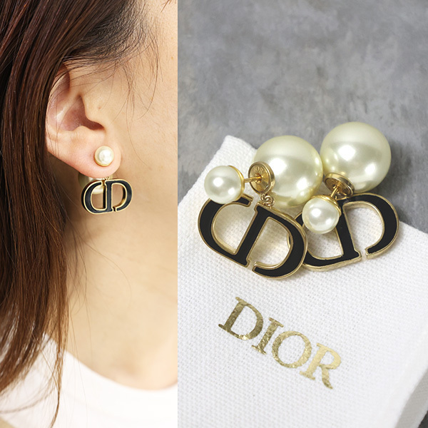 Dior ディオール ピアス アクセサリー 両耳用 CDシグネチャー (Dior