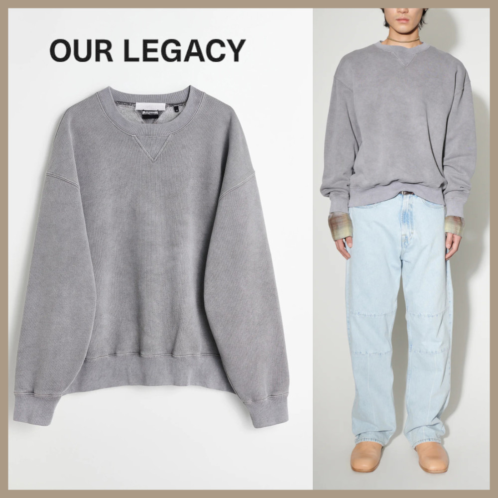 ☆OUR LEGACY☆ パーフェクト スウェットシャツ Carbon Fleece (OUR