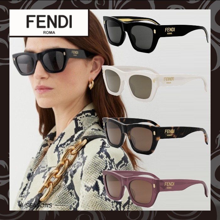 早期完売☆FENDI ROMA アセテート サングラス☆New Arrival (FENDI