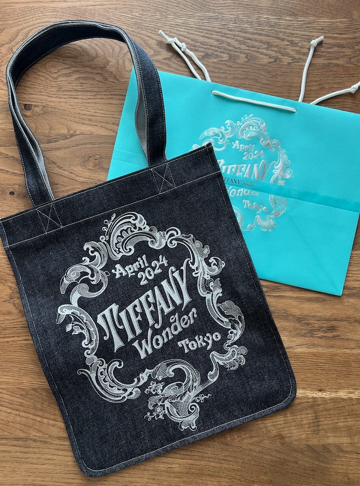 すぐ届く ティファニー ワンダー デニム 限定 トートバック (Tiffany