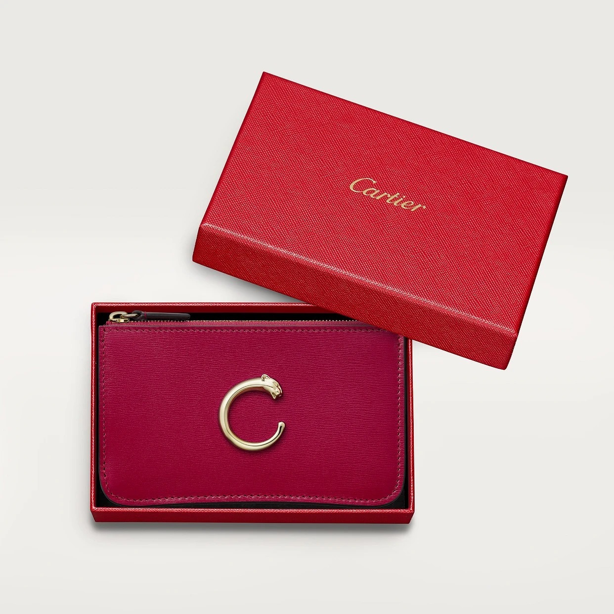 フラグメントケース☆ZIPPED CARD HOLDER, PANTHERE DE CARTIER