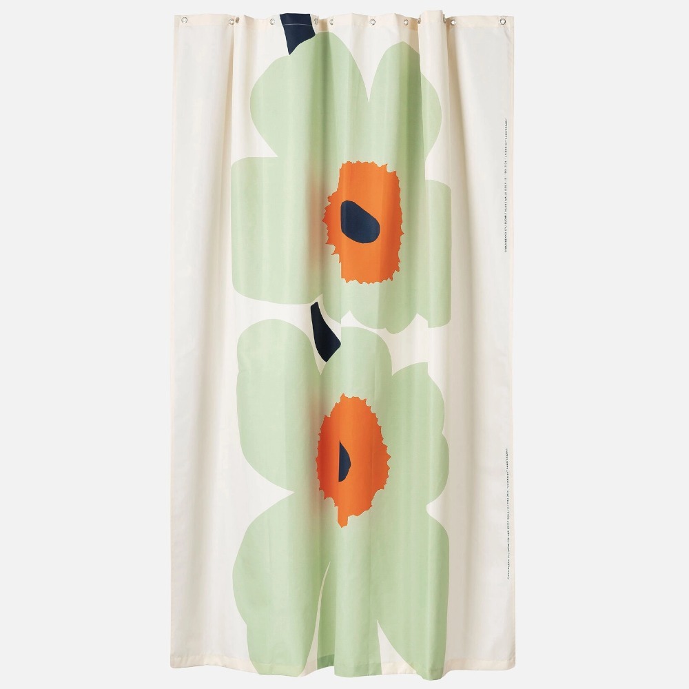 2024AW】マリメッコ/ Unikko シャワーカーテン 180x200cm (marimekko