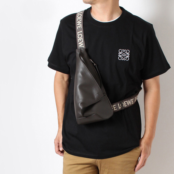 即発】ロエベ LOEWE メンズ ANTON SLING ボディバッグ (LOEWE