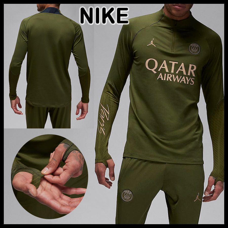 ☆NIKE☆PSG STRIKE FORCE JORDAN SOCCER ドリルトップ☆追跡可 (Nike