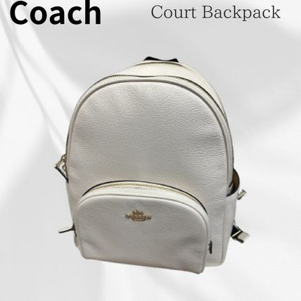 バック ホワイト Coach(コーチ) バックパック・リュック(レディース