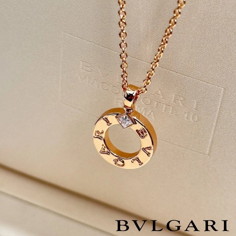 BVLGARI ブルガリ ネックレス ダイヤ 18Kイエローゴールド (Bvlgari