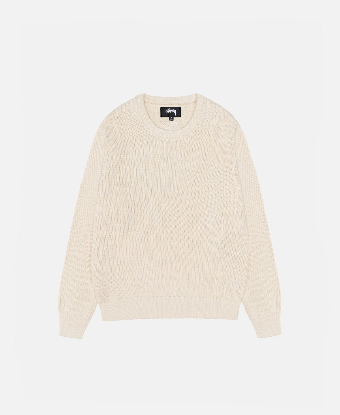 ☆24AW 最新作☆STUSSY SURFMAN ICON COTTON LINEN CREW (STUSSY