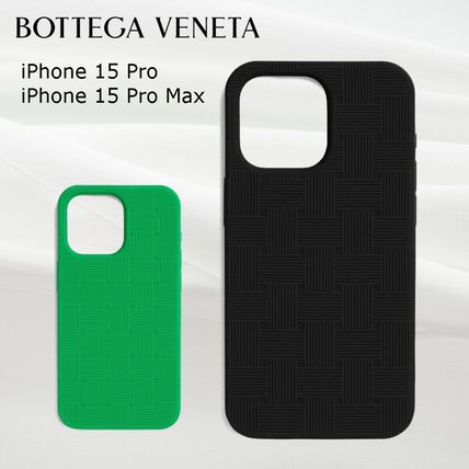 BOTTEGA VENETA ブラック iPhone15pro IPhone 15 Pro Max ケース で