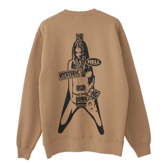 ヒステリックグラマー》FLYING V スウェット (HYSTERIC GLAMOUR