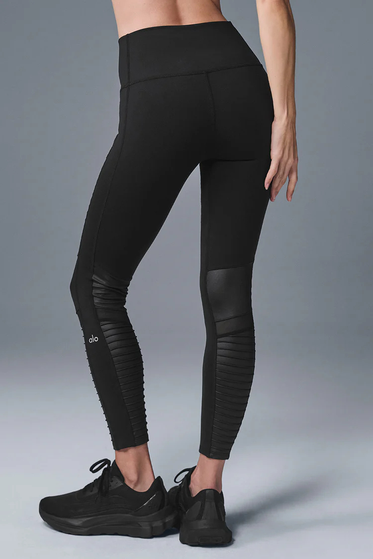 alo YOGA ハイウエストレギンス ブラック XS アローヨガ Alo