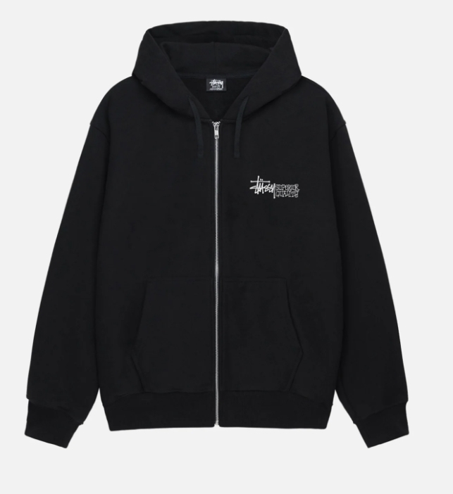 ☆24AW 大人気☆Stussy SUPERIOR QUALITY ZIP HOODIE (STUSSY/パーカー