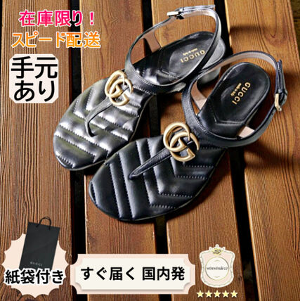 GUCCI(グッチ) サンダル・ミュール(レディース) - ブランド通販のBUYMA
