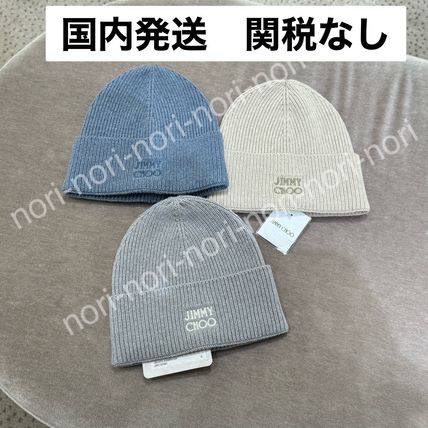Jimmy Choo(ジミーチュウ) ニットキャップ・ビーニー(レディース