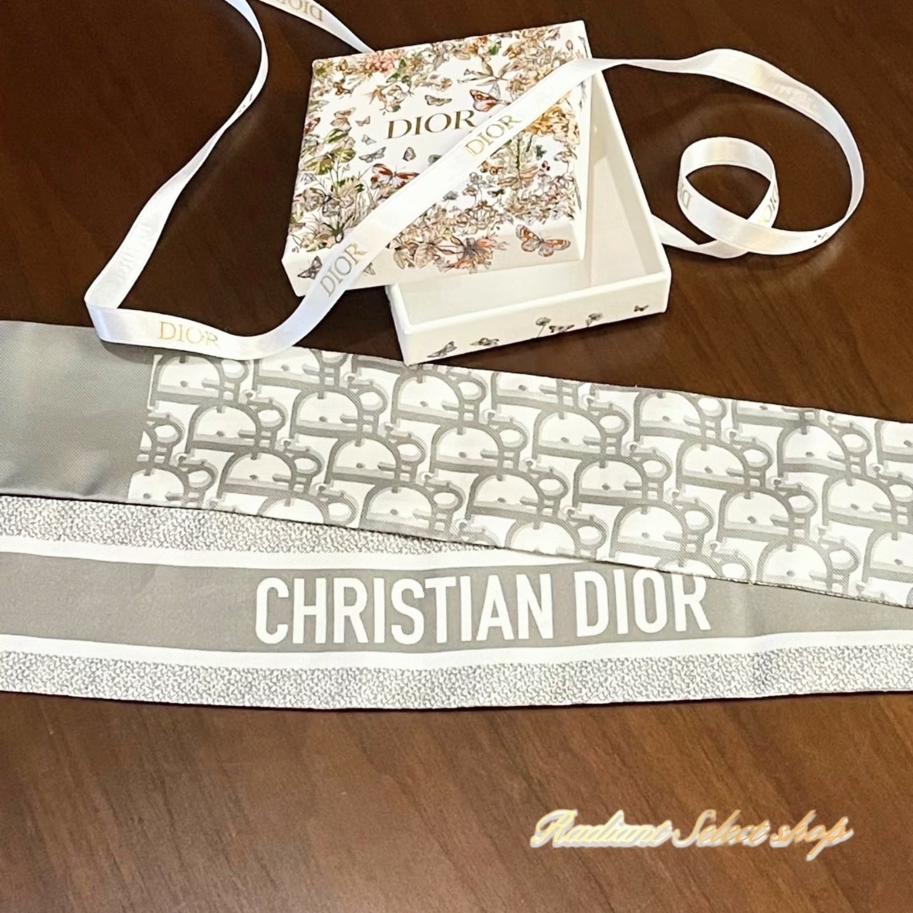 オシャレ上級者☆】Dior ミッツァ スカーフ シルクツイル 4色 (Dior