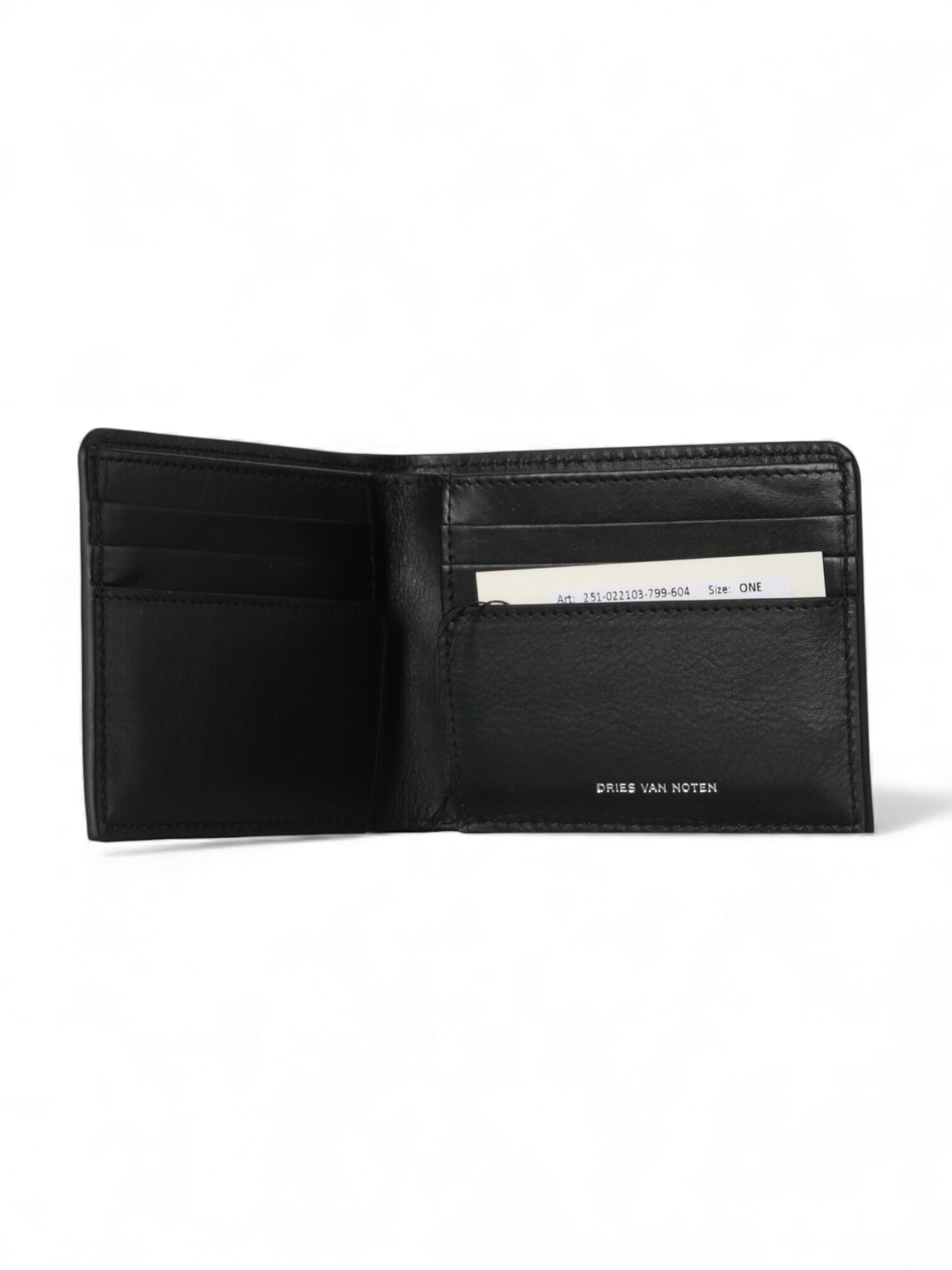 DRIES VAN NOTEN | SUMINAGASHI FLOWER BIFOLD WALLET GREEN財布