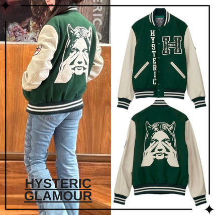 グリーン（緑）系 HYSTERIC GLAMOUR(ヒステリックグラマー) スタジャン