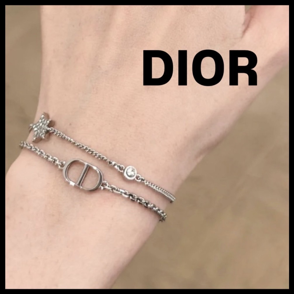 2025年最新作♪】DIOR Petit CD ダブルブレスレット (Dior
