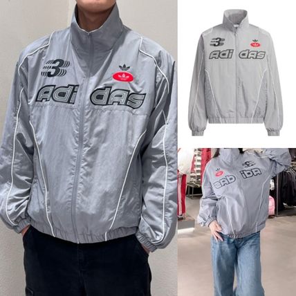 ADIDAS】Originals レーシングジャケット grey ☆追跡可 (adidas