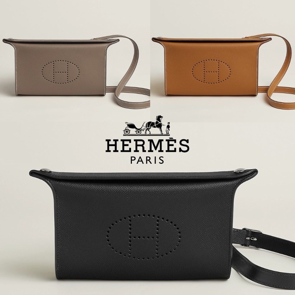 レザーストラップがスマート HERMES ヴィドポッシュ 男女兼用 (HERMES