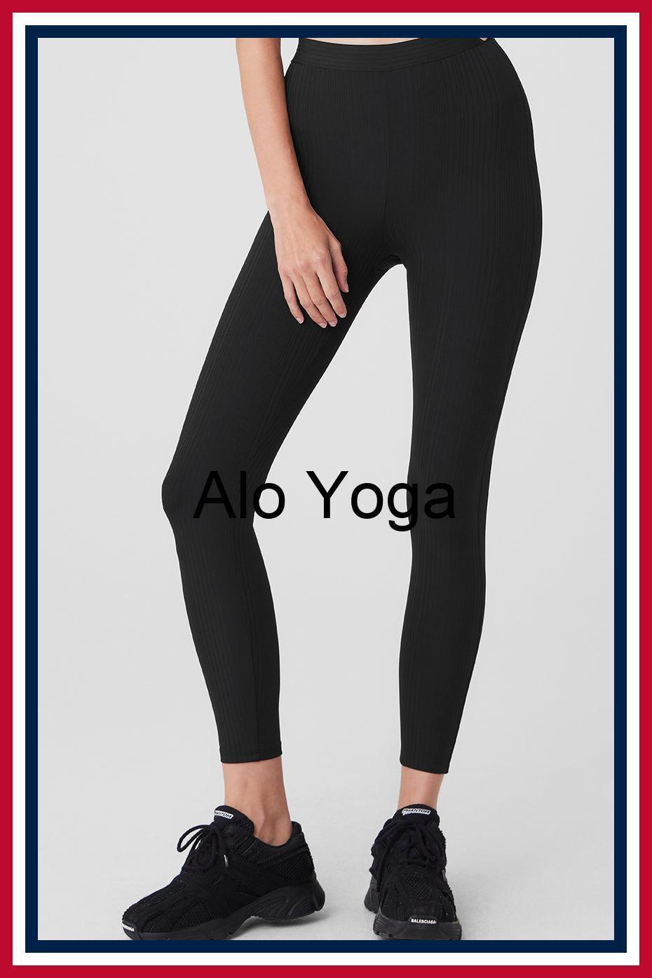 レア品】alo yoga タイダイマグマレギンス ブラック レア品】alo yoga