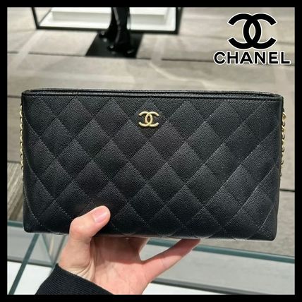 CHANEL MATELASSE(シャネル マトラッセ) ポーチ(レディース